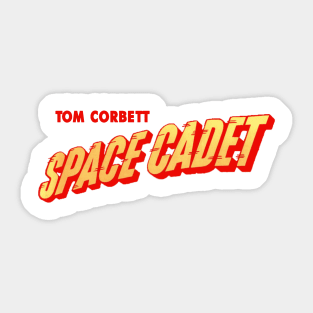 Tom Corbett, Space Cadet.  1950's TV show Sticker